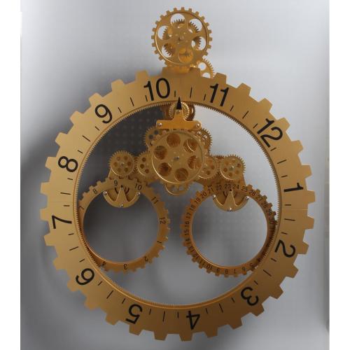 Gear Wall Clock With Calendar