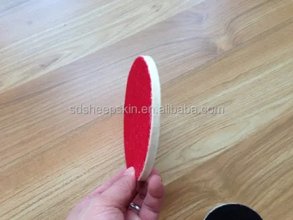 Double-sided Sheepskin Lamb Wool Felt Saddle Pads