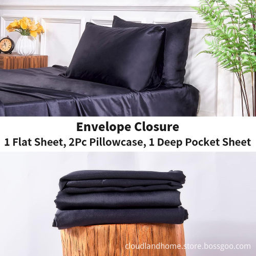 Customized Tencel Bedding Sets 100% Lyocell Luxury Pillow Sheets Cloudland 2023