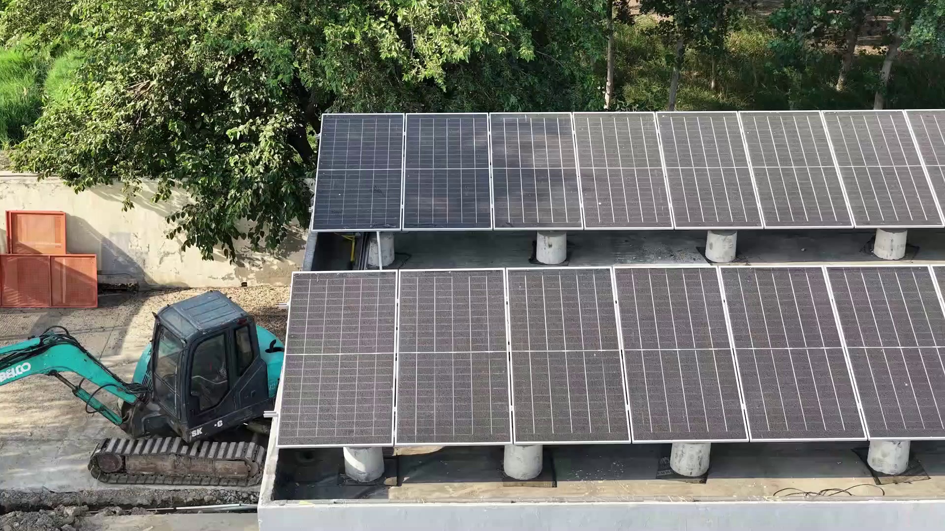 Jchx-Ec 1MW Rooftop Tilting Solar Panel Mounting Brackets