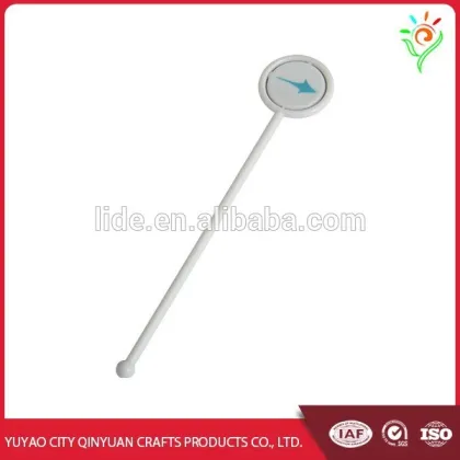 Plastic grey goose stirrer, drink stirrer