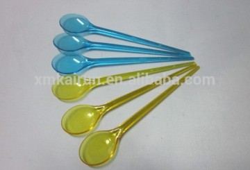 Transparent Ice Cream Spoon,PS Ice Cream Spoon