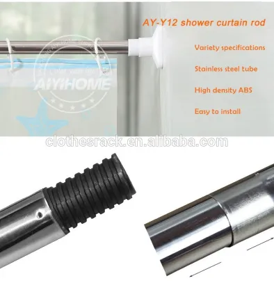 Poles Curtain rods track wholesaler for bathroom accessories