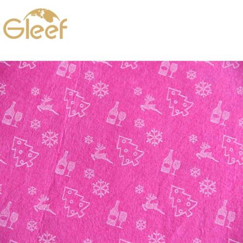 Assorted Color Felt customed printed felt fabric