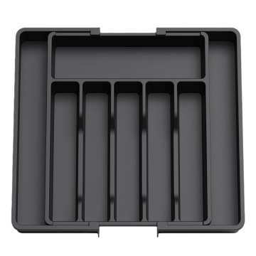 Expandable Cooking Utensil and Cutlery Organizer for Kitchen Drawers