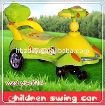 Kids Baby swing car for 1-4years old ride on car