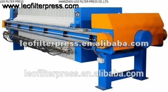 Leo Filter Press Mining Concentrate Filter Press Big Capacity Design