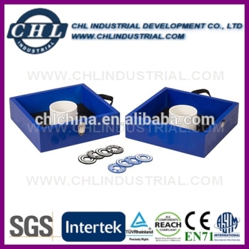 Durable washer toss bag game with logo printing