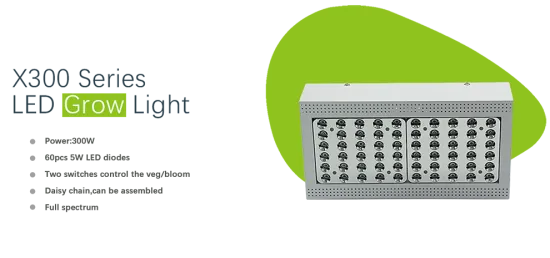 300W assembled LED grow light