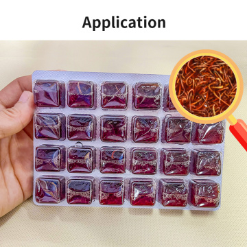 Red Worm Blister Packaging Machine