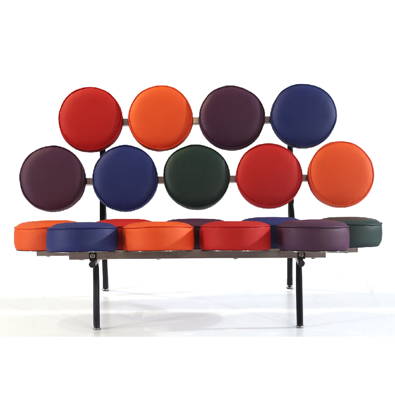Farbenfrohes einzigartiges Design attraktiver exklusiver charakteristischer Sofas