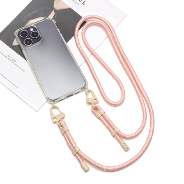 YLDS Adjustable Universal Crossbody Double Hooks Mobile Phone Strap Holder Lanyard