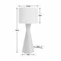 Natural Wood LED Desk Lamp for Contract
