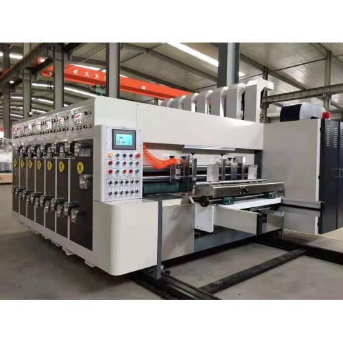 high quality flexo printing slotting die-cutting machine