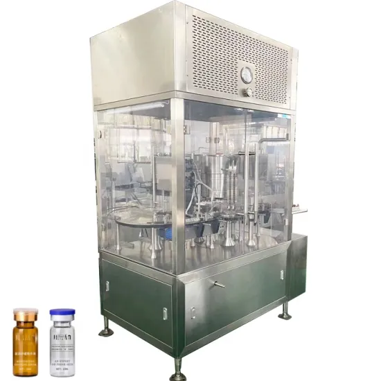 2ml 3ml 5ml Glass Vial Washing and Filling Machine
