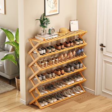 Складная полка для обуви для небольших помещений