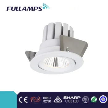 Fullamps 2015 new designt 10W led light downligh,sweden market,3000K 4000K 5000K as options