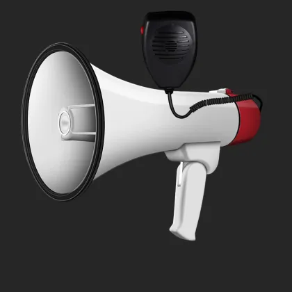 Government order police mike rechargeable megaphone