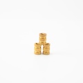 OEM brass copper knurled thread insert nut