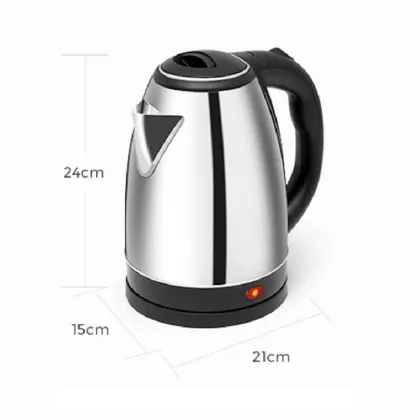 Stainless Steel 1.8L Electric Kettle - Manufacturer Classic Hervidor de Agua Portátil