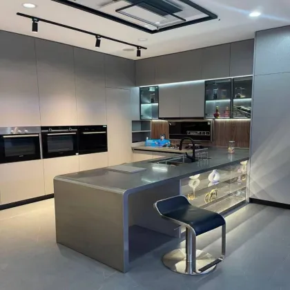 Customizable Stainless Steel Cabinets for Modern Kitchens