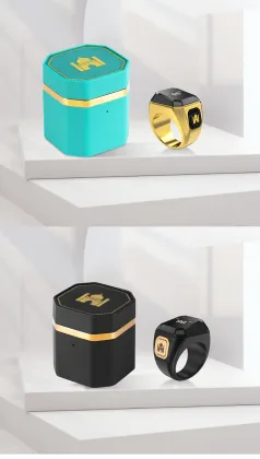 Wholesale Smart Ring Muslim Prayer Ring