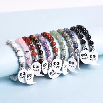 Creative Christmas Ghost Crystal Bracelet - New European and American Arrival
