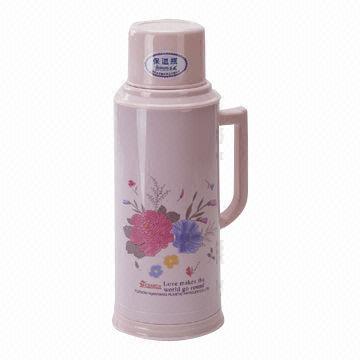 Vacuum flask with a cup, 1900ml volume, suitable for home or cafe use