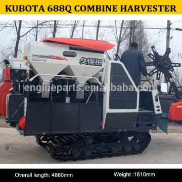 2015 hot sale High quality of kubota 688Q combine harvester
