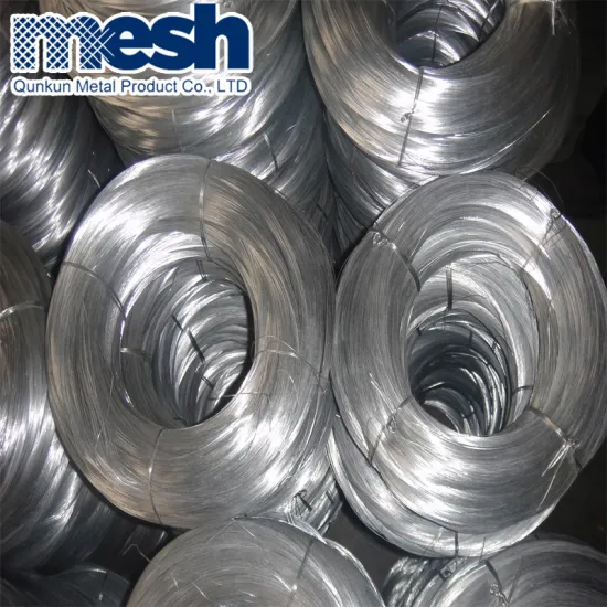 High carbon galvanized steel roping wires