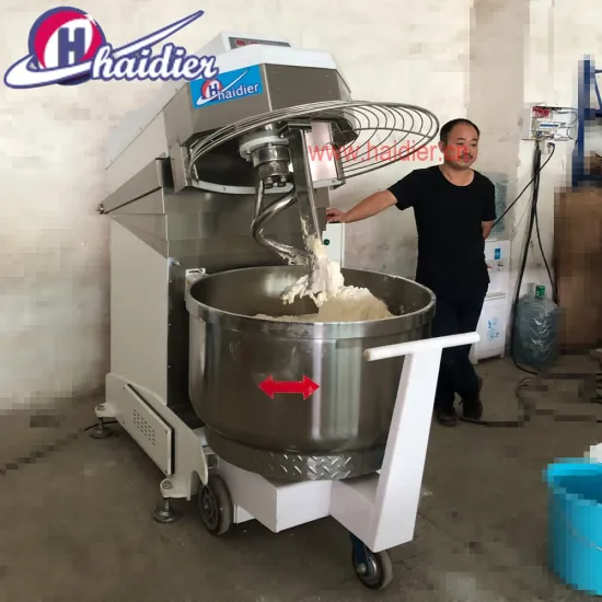 Removable Bowl Spiral Dough / Food / Flour / Bread / Bakery / Pastry Mixer for Baking Equipment Bakery Machine