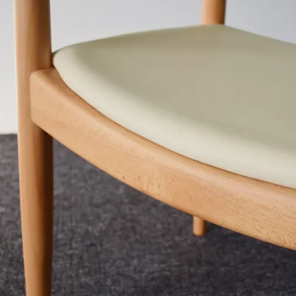 Modern dining chair wooden President Armrest Kennedy Chairs