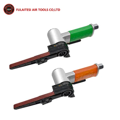 Industrial Pneumatic Handheld Belt Grinder - Angle Wind Grinder for Polishing