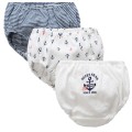 High quality 3 pieces of children's underwear children's cat shorts soft cotton Teenage Boys Striped underwear 1-14 years old