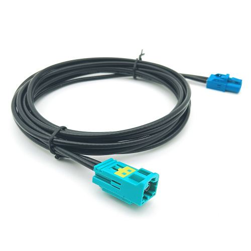 Car Mini Fakra Male to Female Extension Cable