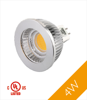 UL/cUL LED COB MR16 5W High Lumen Bulb