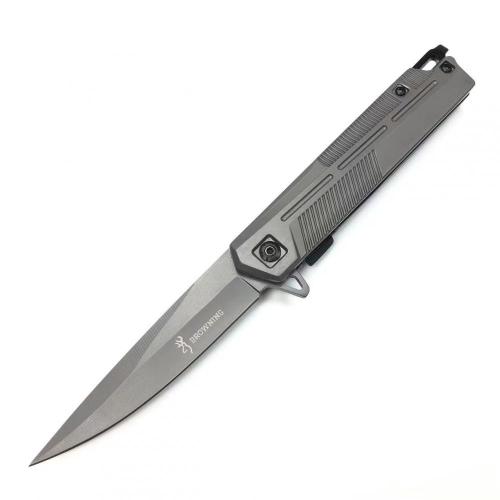 Browning DA327 Ultimate Survival Tactical Folding Knife for Camping and Adventure