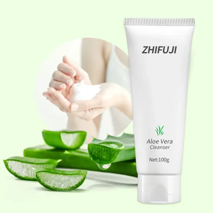 face gel aloe vera facial foam facial cleanser