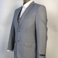 3 pieces men business checked suits for men