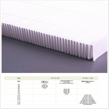 HEPA Glass Air Microfiber Fibre Filter Media