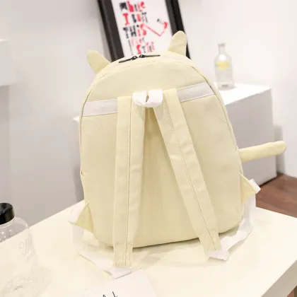 Canvas casual cat casual backpack