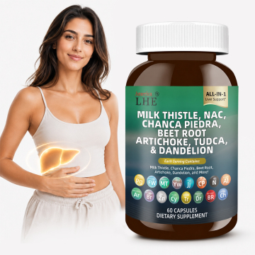 Herbal Shecome Milk Thistle Capsules Liver Support