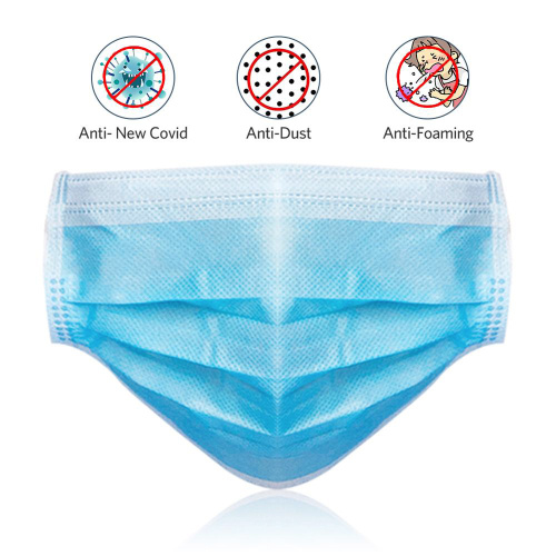 3-ply surgical mask tie-on non woven fabric mask Manufactory