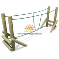 Kids Outdoor Wooden Playground Recreational Equipment