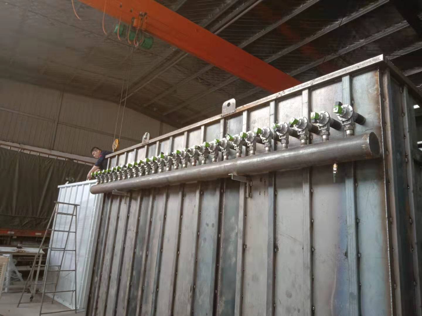 Industrial dust control dust collector