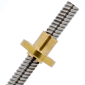 Stainless Steel Trapezoidal 12mm Lead Screw Acme