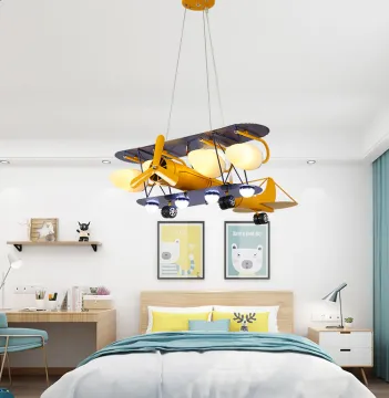 Cartoon LED Pendant Lights for Kids' Rooms