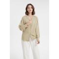 Blouse de mousseline formelle pour les dames