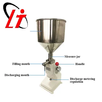 LT PACK Small Home Business Liquid Filling Machine for Pate Filling