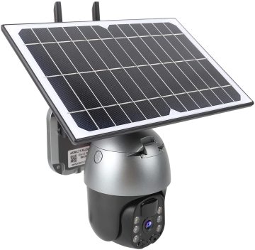 Sale Hot 4G Solar Camera พร้อมเซ็นเซอร์ตรวจจับความเคลื่อนไหว - กล้องวงจรปิดกันน้ำพร้อมซิมการ์ดและ PTZ